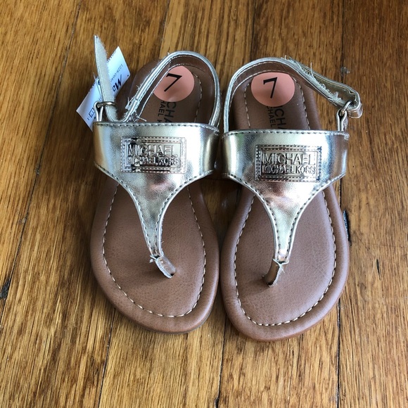 MICHAEL Michael Kors Other - Gold MK Sandals size 7 MAKE OFFER